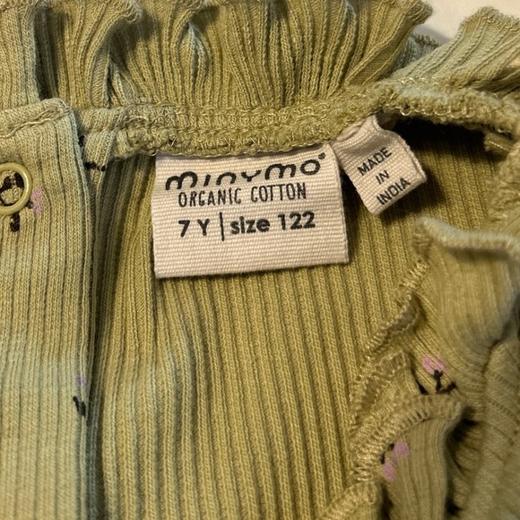 Minymo NWOT Floral Ribbed Dress Ribbed Twirl Skirt - Picture 4 of 6